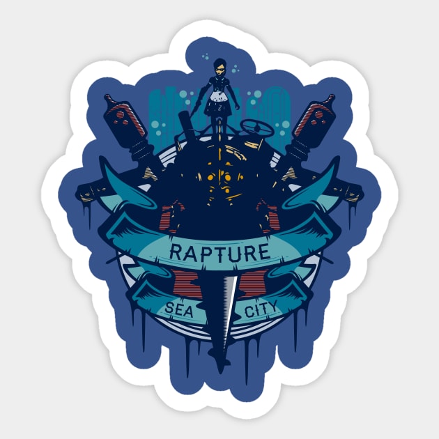 Bioshock Sticker by Alundrart